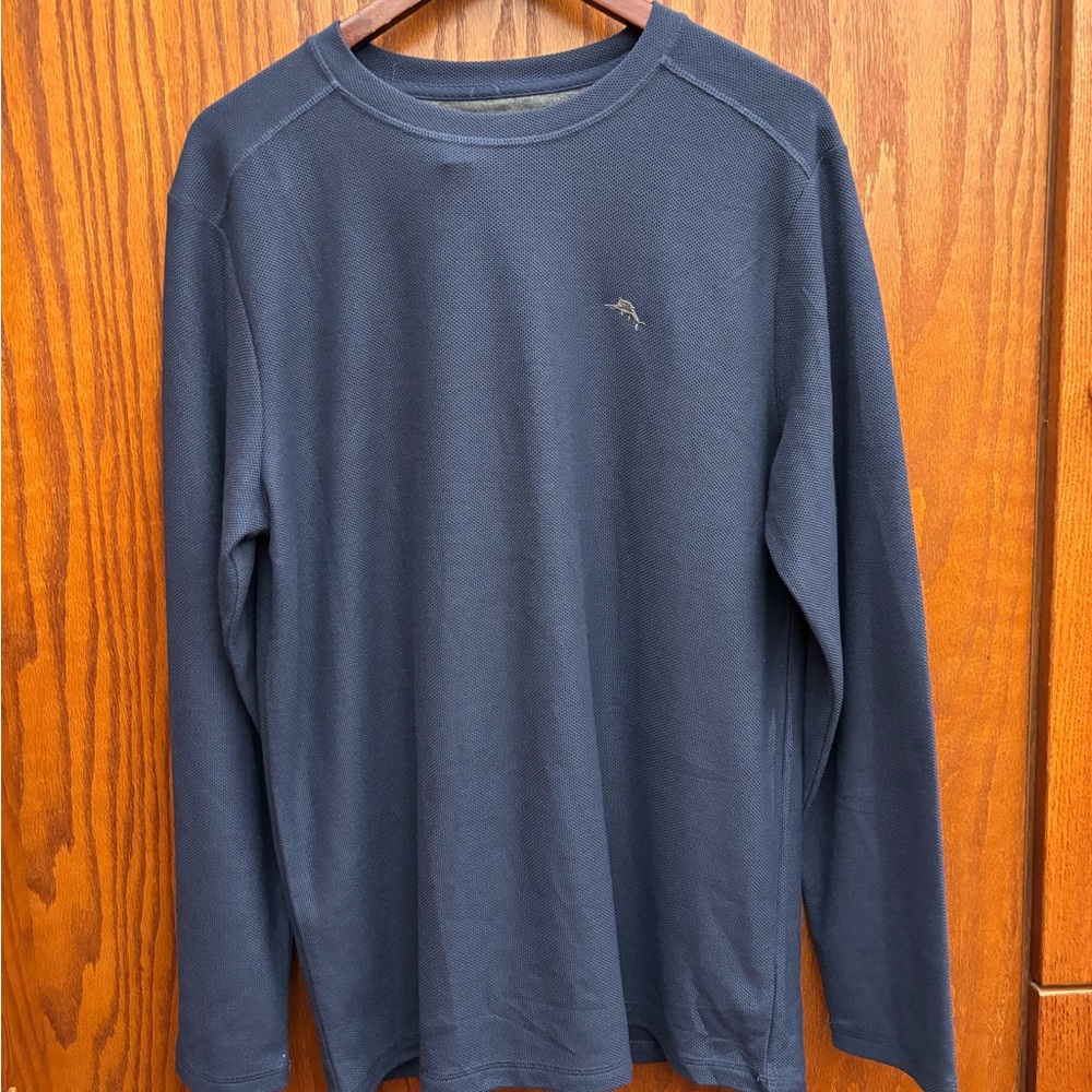 Tommy Bahama Navy Long Sleeve Tee